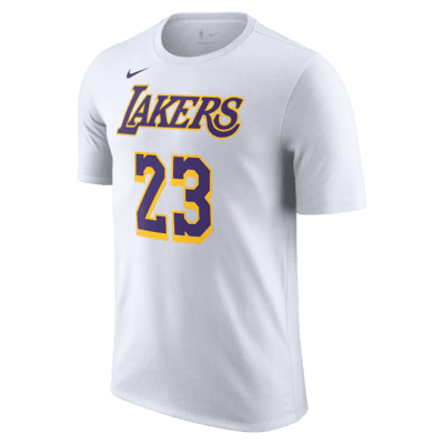 Los Angeles Lakers Men's Nike NBA T-Shirt. Nike ID